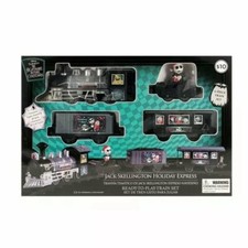 The Nightmare Before Christmas Jack Skellington Holiday Express Train Set NEW