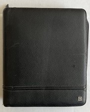 Time System A5 Ledermappe mit Reißverschluss und Taschenrechner JETZT REDUZIERT!!