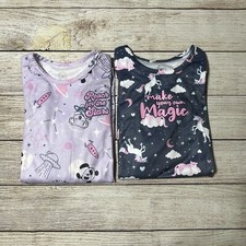 Girls Long Sleeve Nightgowns Size S 6-6x . NWT 2 Nightgowns For Fall/Winter