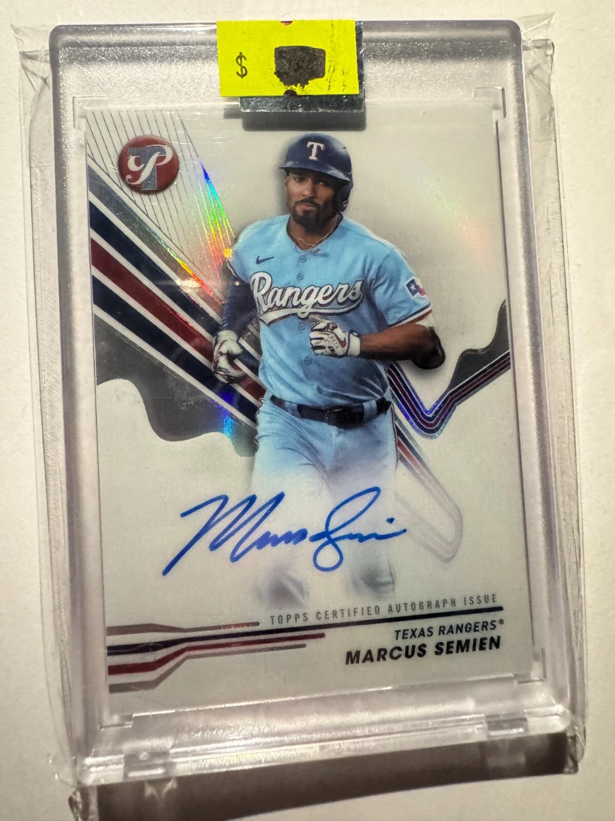 K281,797 - 2024 Topps Pristine Autographs #PAMS Marcus Semien Auto
