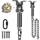 Heavy Duty Swing Hanger with Spring and Chain Playground Hanging Hammock Bags
