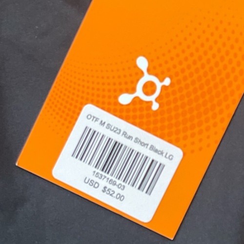 NWT Orangetheory Fitness Men's Black Running Shorts LG Lightweight Performance - Picture 7 of 10