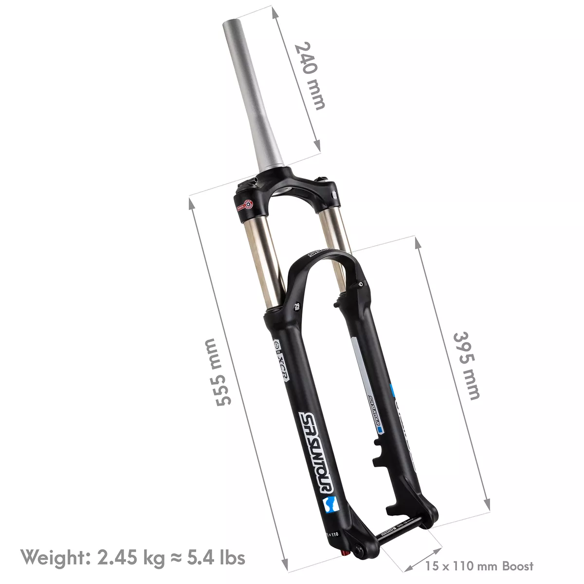 SR Suntour XCR34 MTB E Bike Fork 29