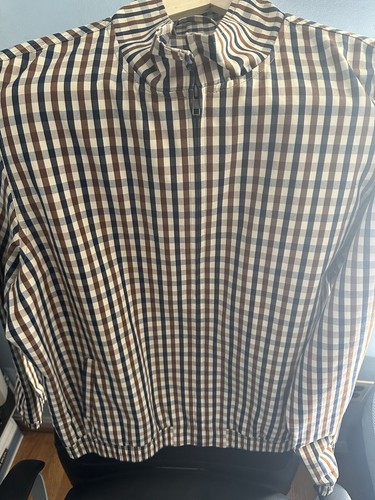 FW16 Supreme Aquascutum Waterproof Club Jacket Plaid Size XL *brand New - Picture 3 of 3