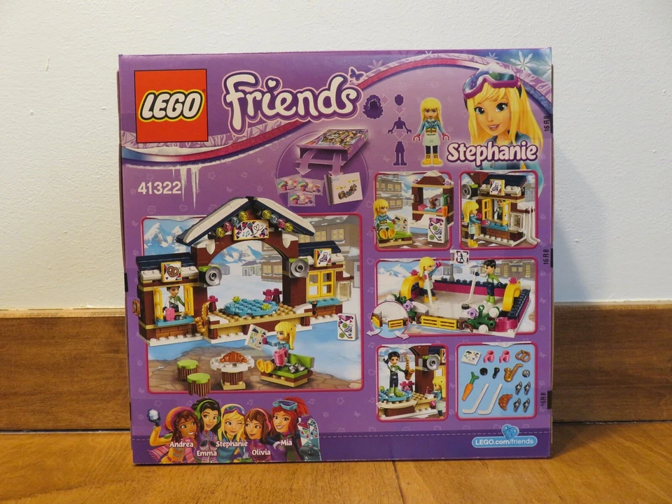 LEGO Friends 41322 Snow Resort Ice Rink, New, Sealed, Retired - Image 2 of 4