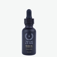 Zeus Italian Cypress Beard Oil Natural 1 fl oz Made in USA