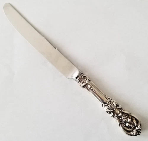 Sterling Silver New French Hollow Knife Francis I by Reed & Barton 9 1/8"