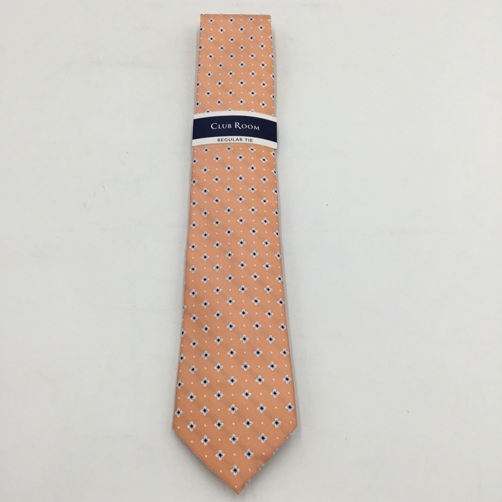 Club Room Mens Orange Delaney Medallion Tie- OS 3490₽
