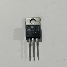 1 Pc LM340T-12 - NATIONAL SEMICONDUCTOR - 12V Positive Voltage Regulator