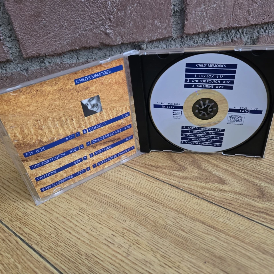 RARE: Thierry Lang: Children's Memories [SWITZERLAND IMPORT] (CD TCB 1990) JAZZ Foto 4 de 4