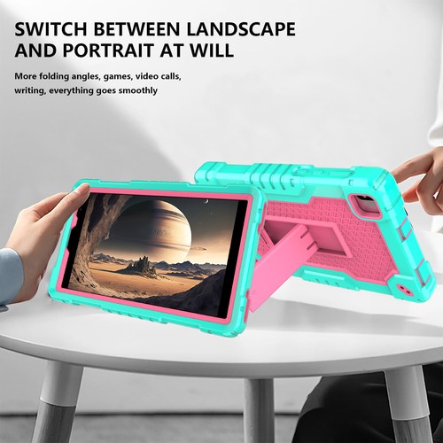 Funda para FOXX P8 8 pulgadas híbrida a prueba de golpes estuche incorporado soporte correa para el hombro - Imagen 109 de 154