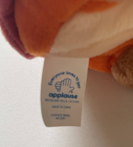 KFC Pokemon Vulpix Plush Stuffed Beanbag Toy #37 Applause Vintage No Ear Tag - Picture 6 of 7