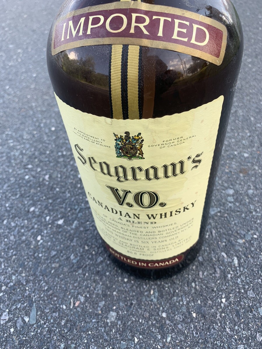 古酒 Seagram's V.O. 6年熟成ウイスキー 1973年製まとめて5本 Buy Seagram's VO 1973 Canadian Whiskey | Canadian Whiskey | Flask