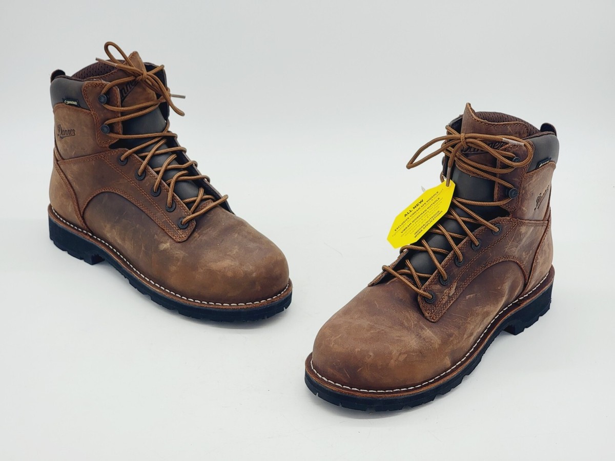 Danner Workman 6 Brown AT Leather Boots 16283 Mens EE Size 11.5US