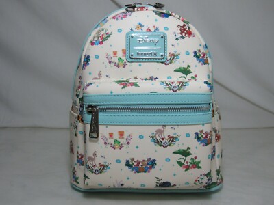 NEW Loungefly Disney Princess Companions Floral Mini 