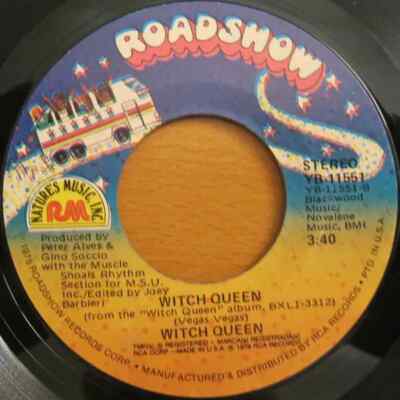 Witch Queen Bang A Gong / Witch Queen Vinyl Single 7inch Roadshow