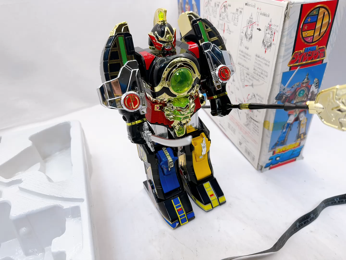 Gosei Sentai Dairanger DairenOh Megazord Super Pladera Vintage