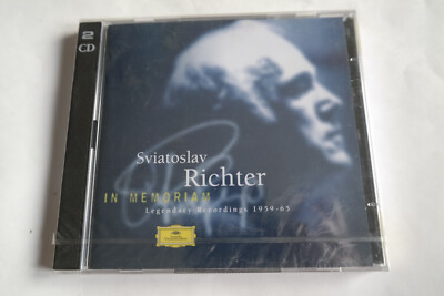 Sviatoslav Richter in Memoriam, DG 457 667-2, sealed OVP, 2 CDs
