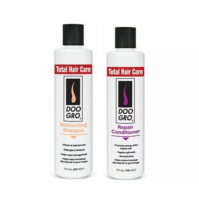 Doo Gro feuchtigkeitsspendendes Shampoo & Repair Conditioner für totale Haarpflege je 10 Oz.