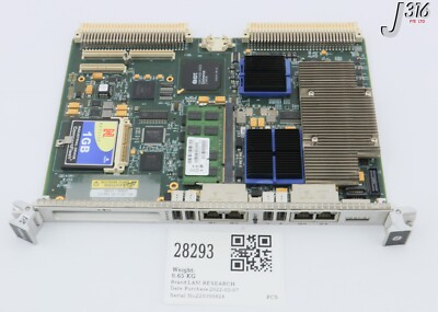 28293 LAM RESEARCH PCB ,SINGLE BD COMPUTER, V7668A-131000 605-109114-001