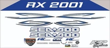 SEADOO RX 2001 Graphics / Decal / Sticker Kit Custom