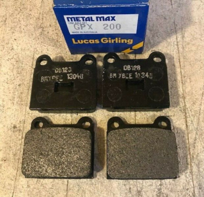 Lucas Girling Front Disc Brake Pad Set - GPX200 / DB128 - Fits Audi & Volkswagen