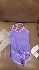 Sylvia P Elodie Gymnastics Leotard Leo Child 6 - purple lavender