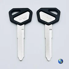 KW15BP Key Blanks for Motorcycles by Kawasaki, Suzuki, and Victory (1 Key)