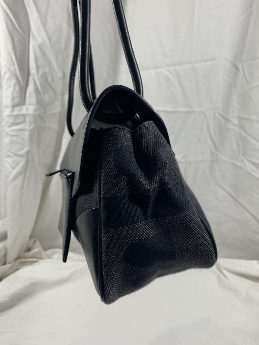 Genuine vintage BALLY black signature canvas and leather Genuine vintage BALLY black signature canvas and leather
