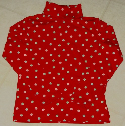Girls Christmas Turtle Neck Shirts: L-XL - Picture 2 of 3