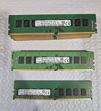 LOT OF 12 MIX SKY HYNIX 8GB 2RX8 PC4-2133P DESKTOP RAM 