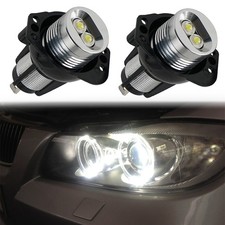 12w For 2006-2008 Bmw E90 E91 3 Series Led Angel Eyes Ring Marker Bulbs Lights