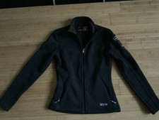 SPYDER WOMENS FULL ZIP S/P BLACK FLEECE LINED