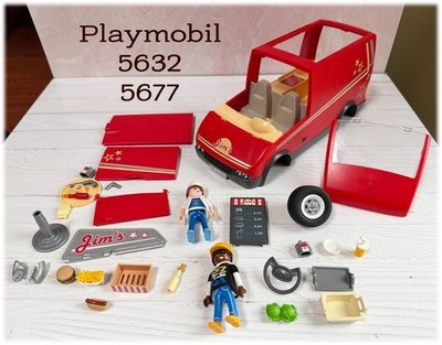 Playmobil 5632 5677 City Life Jim's Food Truck Replacement Parts Pcs YOU CHOOSE