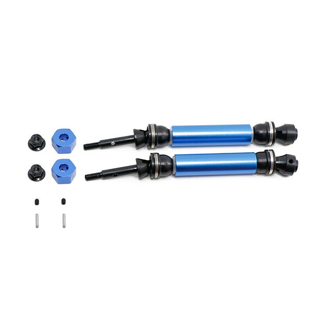 2x Alloy Front/Rear CVD Drive Shaft  For RC Car 1/10 ECX 2WD Series Hop-ups u
