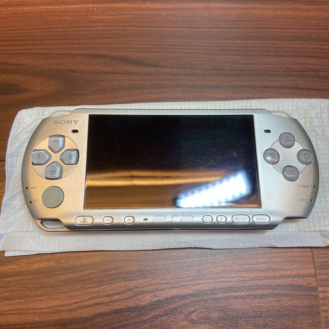Sony PSP-3000 Portable Mystic Silver Handheld System for