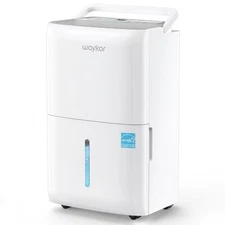 Waykar 30/80/120/150 Pint Energy Star Dehumidifier with pump for Home, Basement