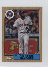 2022 Topps Mini 1987 Topps Baseball Yordan Alvarez #78B-51 4z8