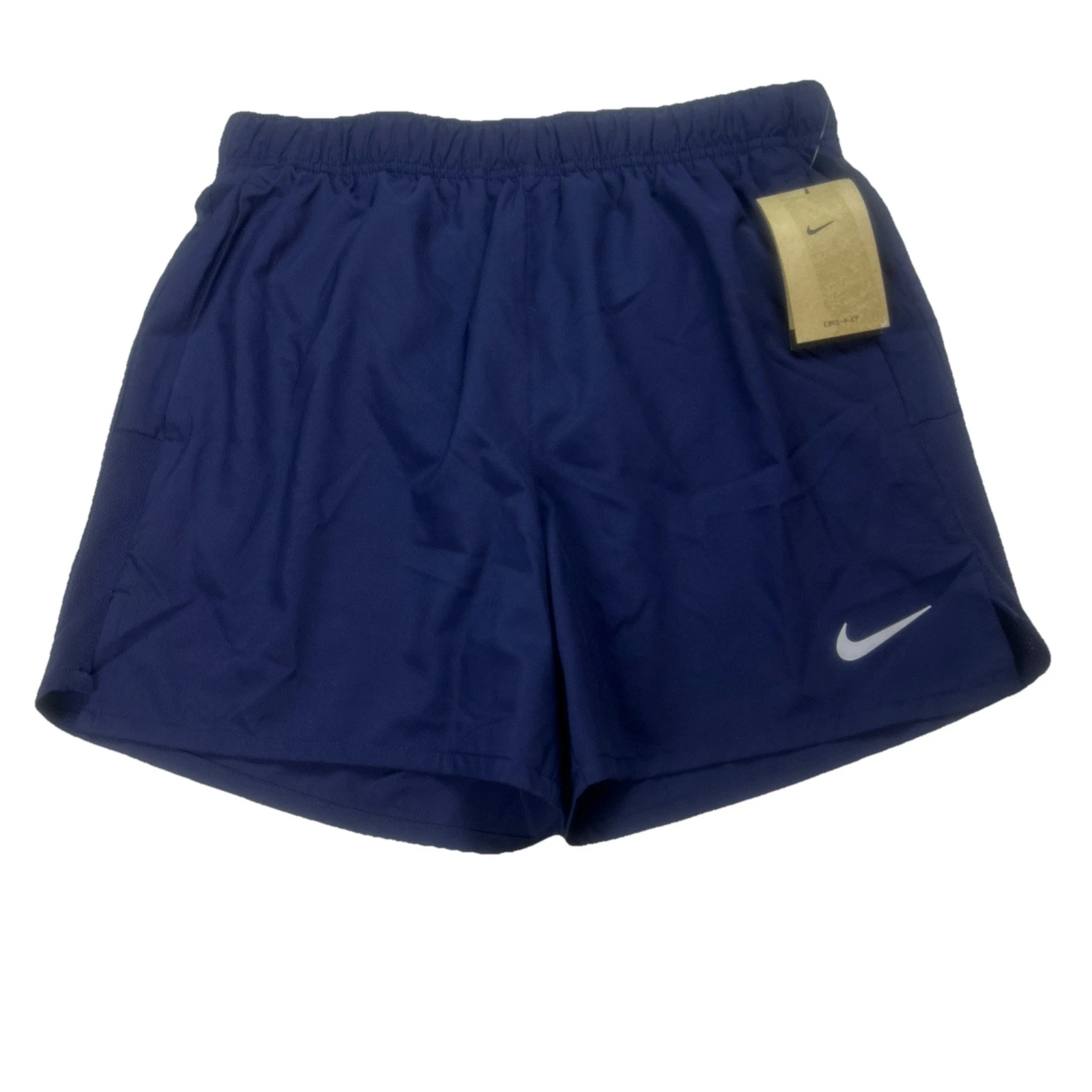 Nike Men’s Dri-FIT Challenger 5” Training Shorts Brief-Lined Blue Size S NEW
