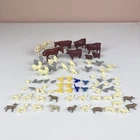 Marx Farm Set Animals Lot Series 2 Prize Livestock Fowl et al Vtg 1950s/1960s