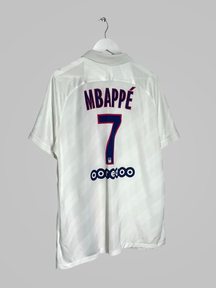 7 Mbappe Paris Saint Germain PSG Nike 2019/20 Home Football Shirt