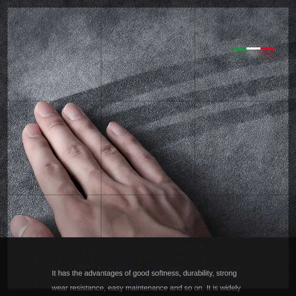 Alcantara Fabric Cloth DIY Car Modification Interior Line Jewelry Box Faux Wrap - Image 3 of 4