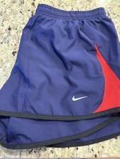 Nike Women s Dri-FIT Mesh Running Shorts Elas...