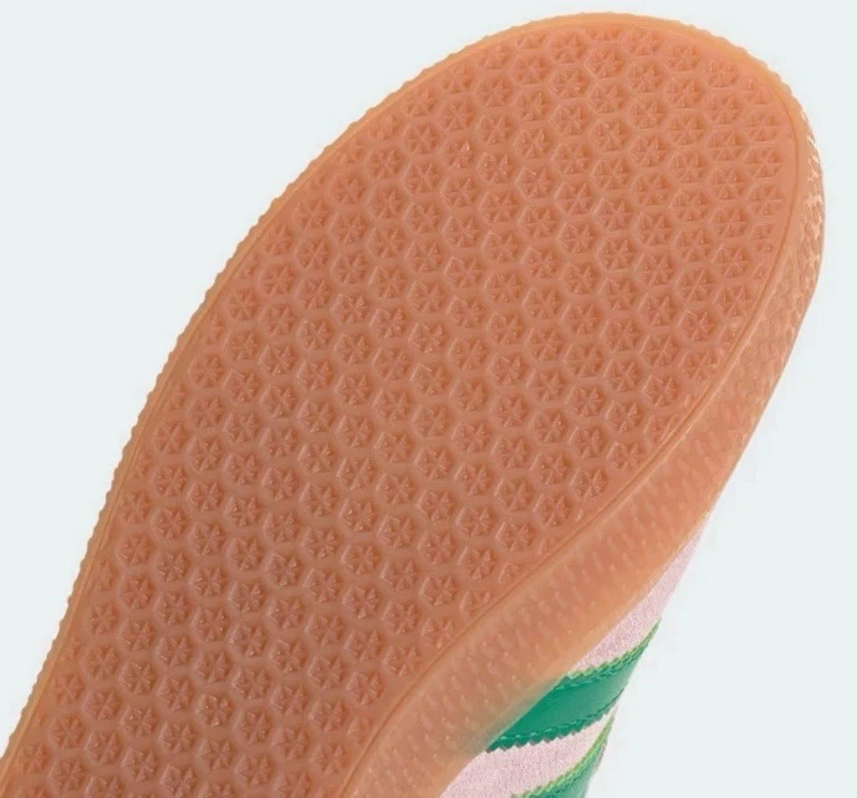 SIZE 6.5 - NEW Adidas Gazelle J 'Clear Pink Court Green' JP7128 - Image 4 of 4