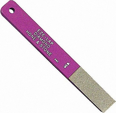 Eze-Lap Super Hard Diamond Hone Knife, Tool and Hook Sharpener - Made In USA