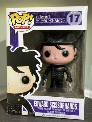 VAULTED NIB Funko Pop! Movies-Edward Scissorhands: #17 Johnny Depp, Tim Burton