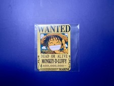 Monkey D. Luffy Wanted Poster Magnet
