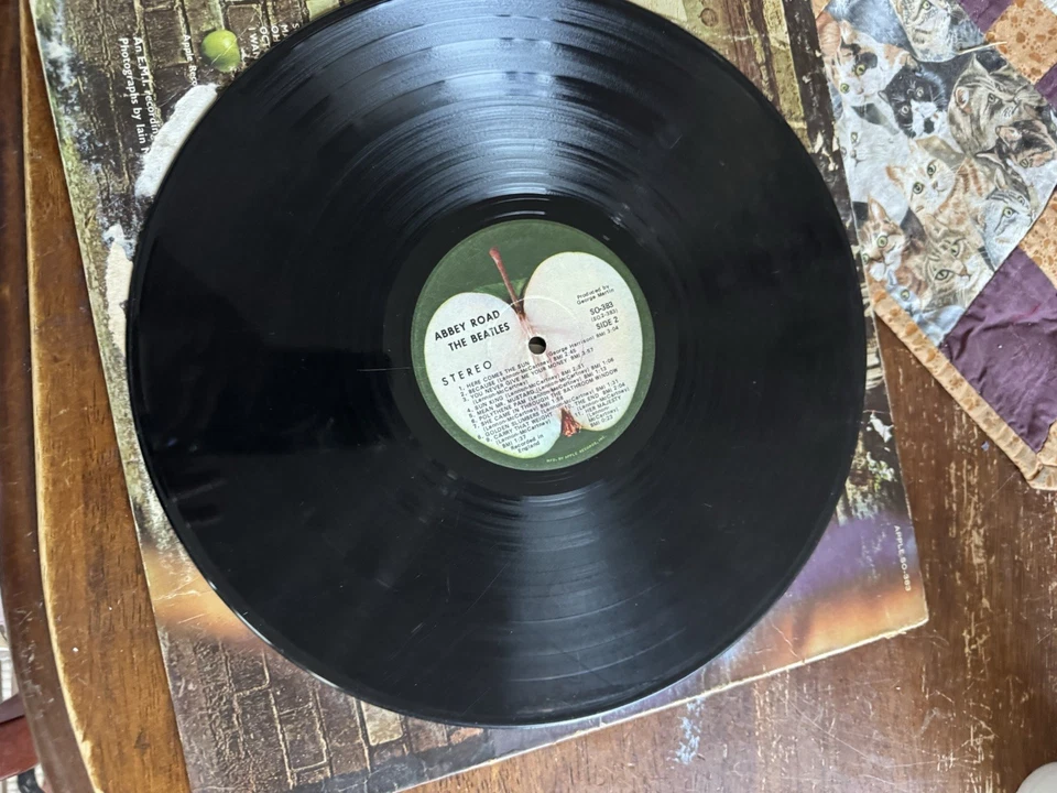 The Beatles - Abbey Road Vinyl LP - 1969 First Press - Apple SO-383 Foto 4 de 4