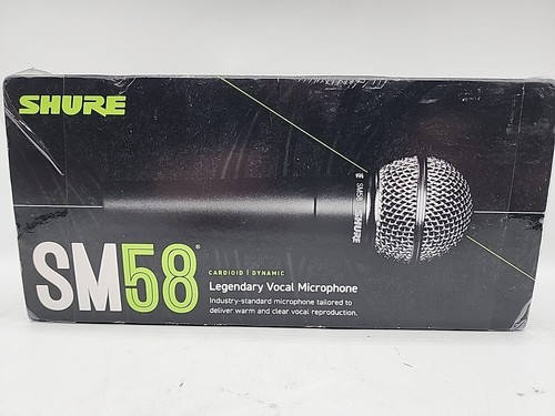 SM58S Dynamisches Gesangsmikrofon mit Ein-/Ausschalter OHNE KABEL!!