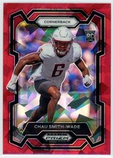Chau Smith-Wade 2024 Panini Prizm Draft Picks #188 Cougars Red Ice RC